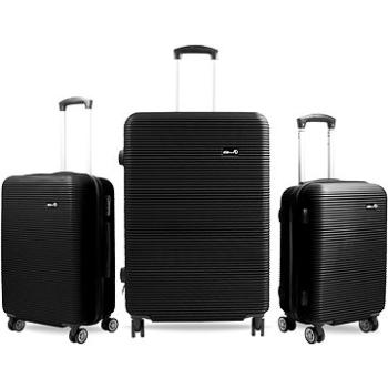 Aga Travel Súprava cestovných kufrov MR4651 Čierna (MR4651-Black)