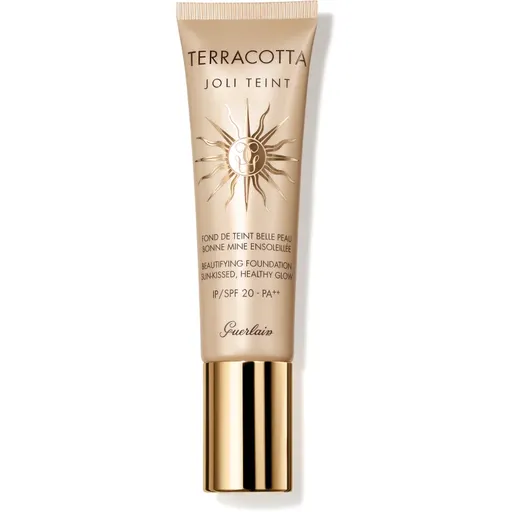 GUERLAIN Terracotta Joli Teint Beautifying Foundation machiaj de stralucire pentru un look natural SPF 20 culoare Naturel/Natural 30 ml