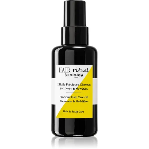 Hair Rituel by Sisley Precious Hair Care Oil Ulei parfumat pentru păr pentru un par stralucitor si catifelat 100 ml
