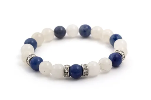 Agato Brățară din mărgele din jad și aventurin MINK41/17