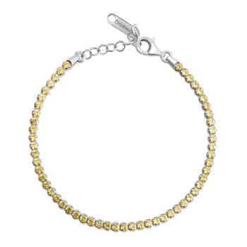 Brosway Brățară tenis cu zirconi cubici Fancy Energy Yellow FEY94