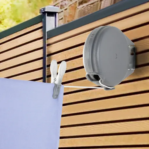 Sfoară de rufe, înfășurare automată