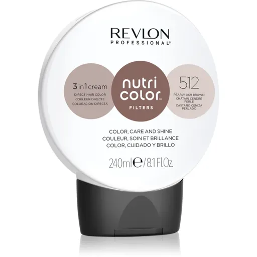 Revlon Professional Nutri Color Filters Toning masca tonifianta si hranitoare pentru uz profesonial 512 240 ml