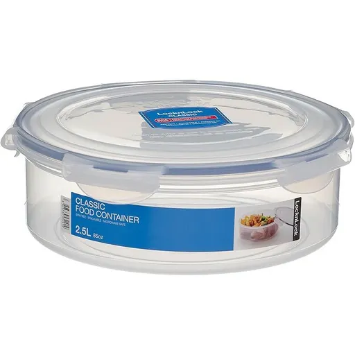 LOCKnLOCK Cutie pentru alimente rotundă 2,5 l, 24 x 8 cm