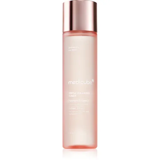 Medicube Triple Collagen Toner lotiune tonica cu efect de hidratare si lifting cu colagen 140 ml