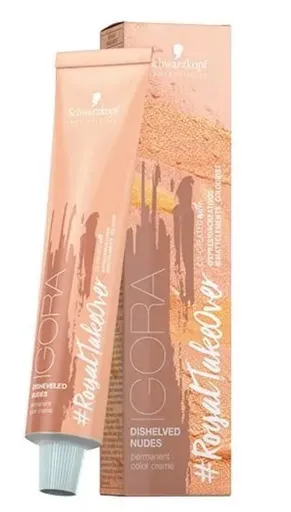 Vopsea de Par Permanenta Schwarzkopf Professional Igora Royal TakeOver Disheveled Nudes 8.211, 60ml