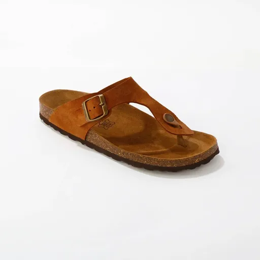 Papuci flip flop din piele LWG