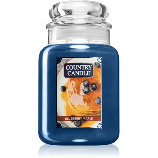 Country Candle Blueberry Maple lumânare parfumată 680 g