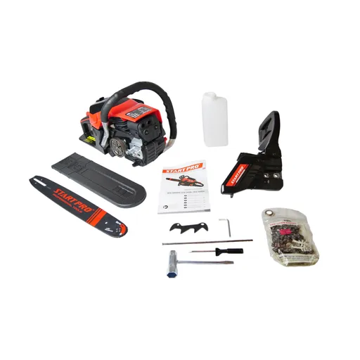 Drujba pe benzina, Start Pro, 2.58 CP, pas lant 3.25,lungime lant 38cm, 1900W