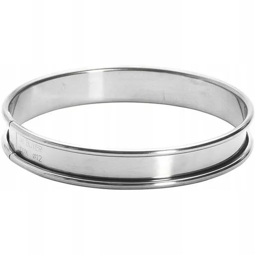 Inel de tort rotund cadru De Buyer 3091.12N 12 cm, oțel inoxidabil