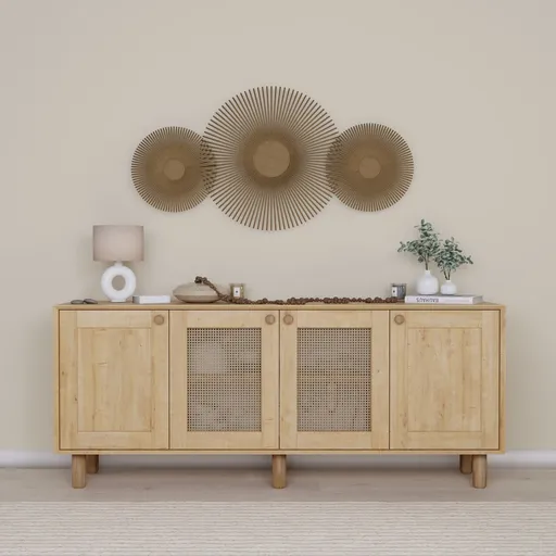 Consola, Hanah Home, Bohemian 1600-151, 180x75x40 cm, Maro