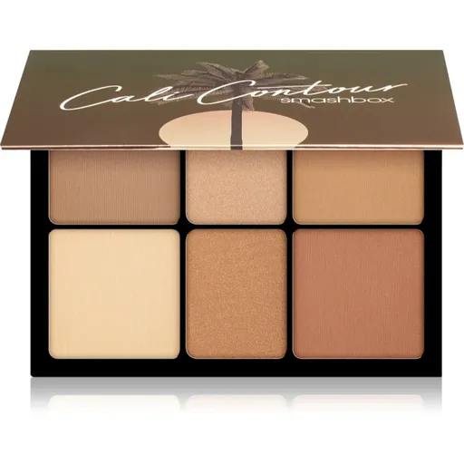 Smashbox Cali Contour Palette Patela pentru conturul fetei culoare Light Medium 20,56 g