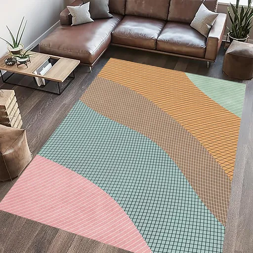 Covor cu print, Rainbow, Heinner, 160x230 cm, poliester, multicolor