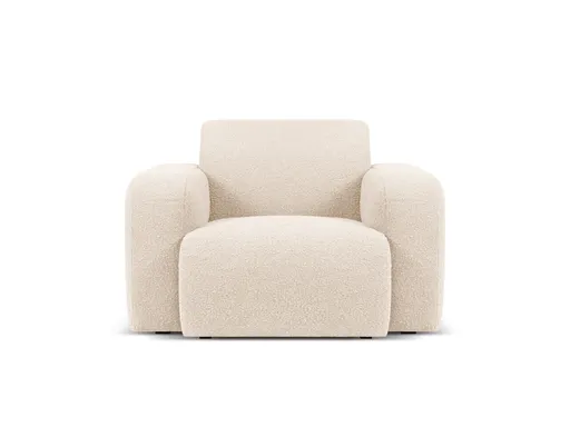 Fotoliu, Molino-101, Micadoni Home, 105x95x72 cm, tesatura boucle, bej