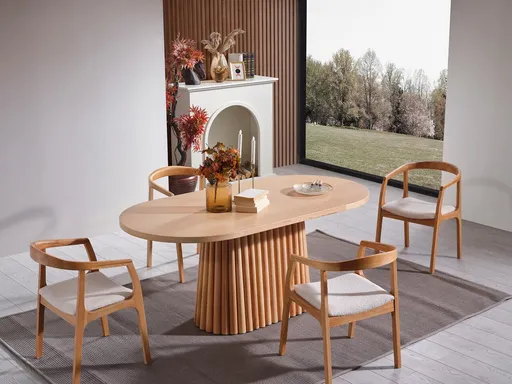 Masa, Hanah Home, Atlantis, 170x75x90 cm, Natural