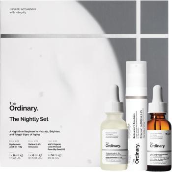 The Ordinary The Nightly Set set cadou anti-imbatranire