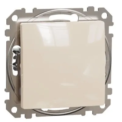 Intrerupator cruce 10AX, Schneider SDD112107 Sedna Design, bej