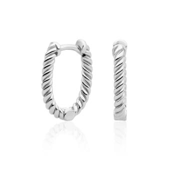 Sparkling Jewels Cercei din argint eleganți EAS21
