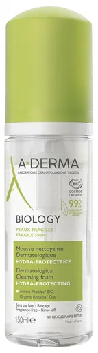 A-DERMA Spumă de curățare Biologie (Cleansing Foam) 150 ml