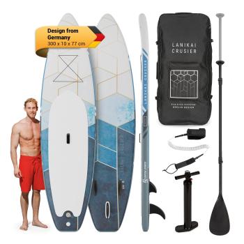 Capital Sports Lanikai Cruiser 9.8, paddleboard gonflabil, set cu placă SUP, 305 × 77 × 10