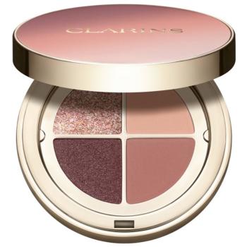 Clarins Ombre 4 Colour Eye Palette paletă cu farduri de ochi pentru un efect de lunga durata culoare 01 - Fairy Tale Nude Gradation 4,2 g