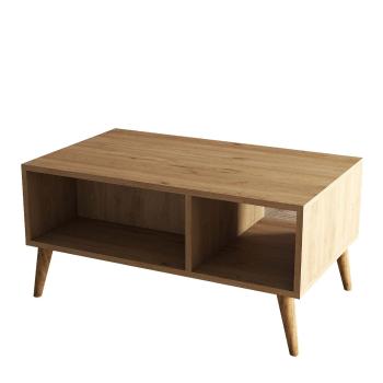 Masă de cafea Exxen Oak, maro deschis