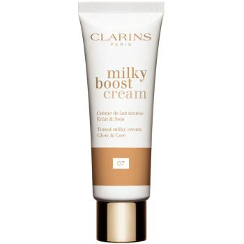 Clarins Milky Boost Cream crema BB cu efect de iluminare culoare 07 Milky Coffee 45 ml