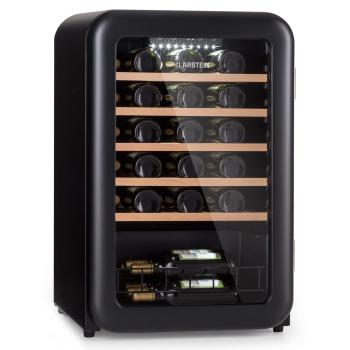 Klarstein Vintage 49 Uno, frigider pentru vin, 110 l, 49 sticle, 4-22 °C, Retro