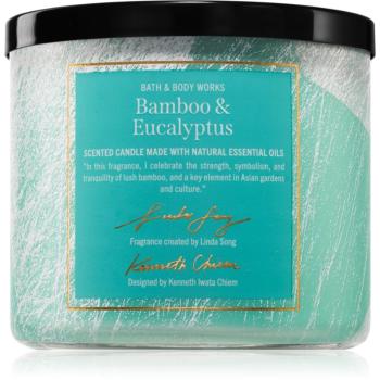 Bath & Body Works Bamboo & Eucalyptus illatgyertya 411 g