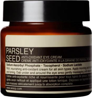 Aesop Cremă pentru zona sensibilă a ochilor Parsley Seed (Anti-Oxidant Eye Cream) 10 ml