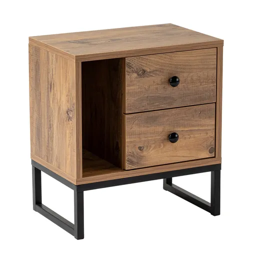 Noptieră Glimmer Atlantic Pine, maro