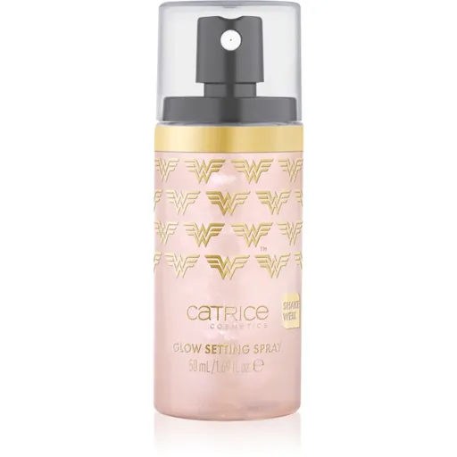 Catrice Wonder Woman spray pentru fixare cu particule stralucitoare 50 ml