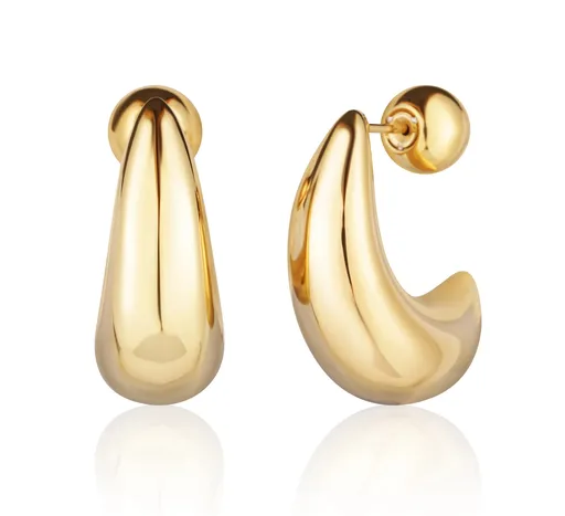 JVD Cercei originali placați cu aur Tear drop SSSE0158X20GO00