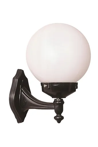 Lampa de exterior, Opviq, 685AVN1150, Alb/Negru