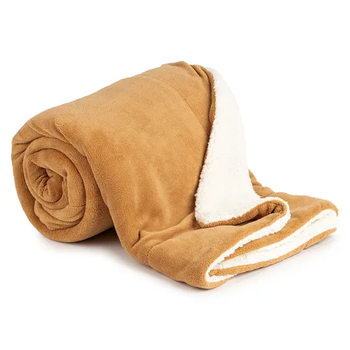 Pătură din imitație blăniță 4Home maro, 150 x 200 cm, maro