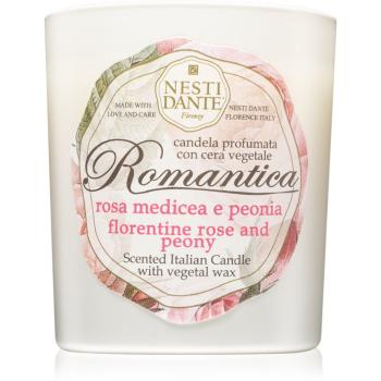 Nesti Dante Romantica Florentine Rose and Peony lumânare parfumată 160 g