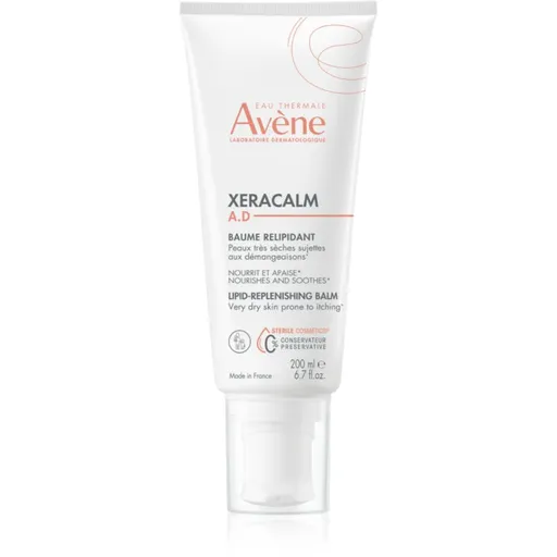 Avène XeraCalm A.D. Lipid-Replenishing Balm balsam pentru refacerea lipidelor pentru piele foarte sensibila sau cu dermatita atopica 200 ml