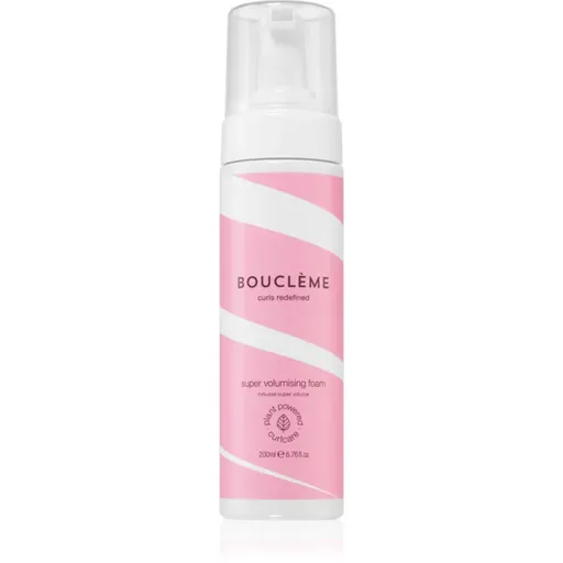 Bouclème Curl Super Volumising Foam spumă de styling pentru fixare și formă 200 ml