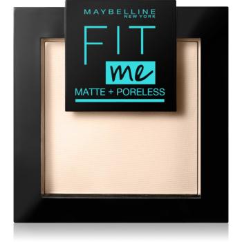 MAYBELLINE NEW YORK Fit Me! Matte+Poreless zmatňujúci púder odtieň 120 Classic Ivory 9 g