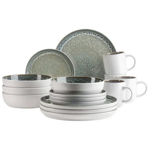 Mäser Set de veselă 16 piese MALEA – verde, verde