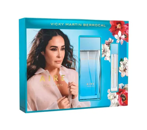 Set apa de toaleta dama Vicky Martin Berrocal Aire 100ml + 10ml