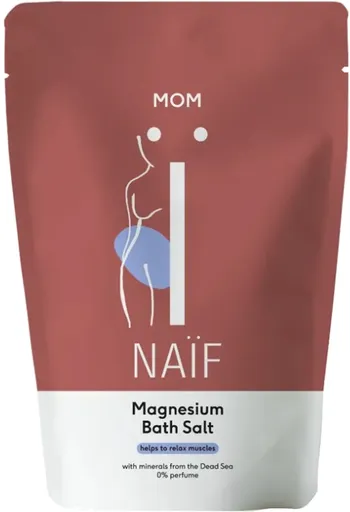NAÏF Sare de baie relaxantă Mom (Magnesium Bath Salt) 500 g