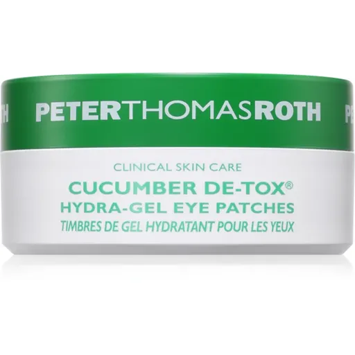 Peter Thomas Roth Cucumber De-Tox Hydra-Gel Eye Patches Masca gel hidratanta pentru ochi 60 buc
