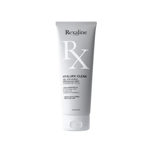 Rexaline Gel facial de exfoliere și curățare Hyalurx-Clean (Cleansing Gel to Oil) 125 ml