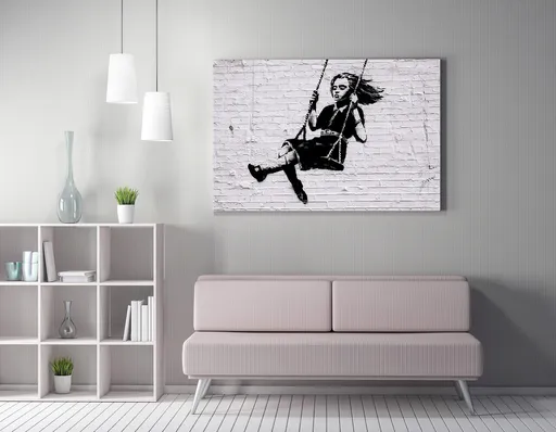 Tablou decorativ, WY07 (50 x 70), Canvas imprimat, Multicolor