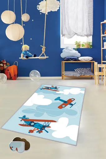 Covor, KHMFESTO0024KEÇE, 100x200 cm, Multicolor