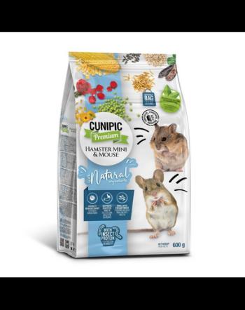 CUNIPIC Premium Hamster mini Mouse 600g hrana hamsteri si soareci mini