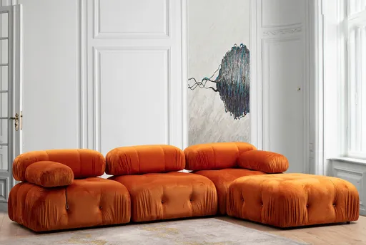 Coltar, Atelier del Sofa, 560ARE1614, Portocaliu