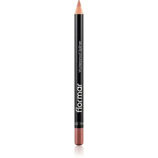 flormar Waterproof Lipliner creion contur pentru buze, waterproof culoare 201 Naturally Nude 1.14 g