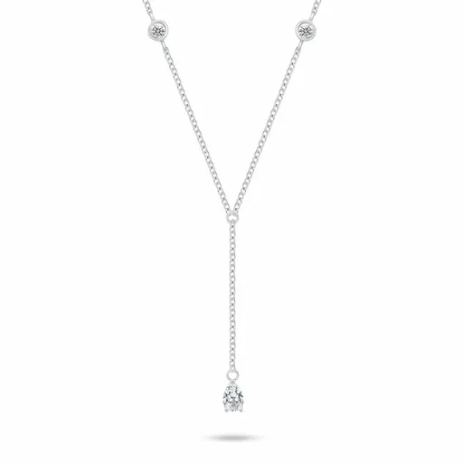 Brilio Silver Colier elegant din argint pentru femei NCL179W